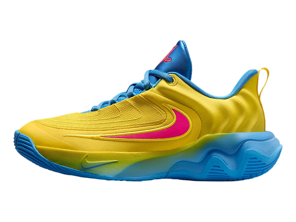 Tenis Nike Giannis Immortality 4 Amarillo y Azul para Niño