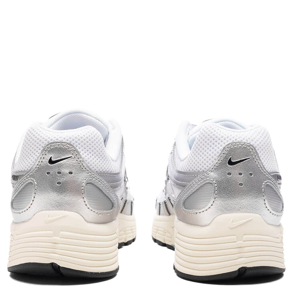P 6000 White Black Metallic Silver Flat Silver