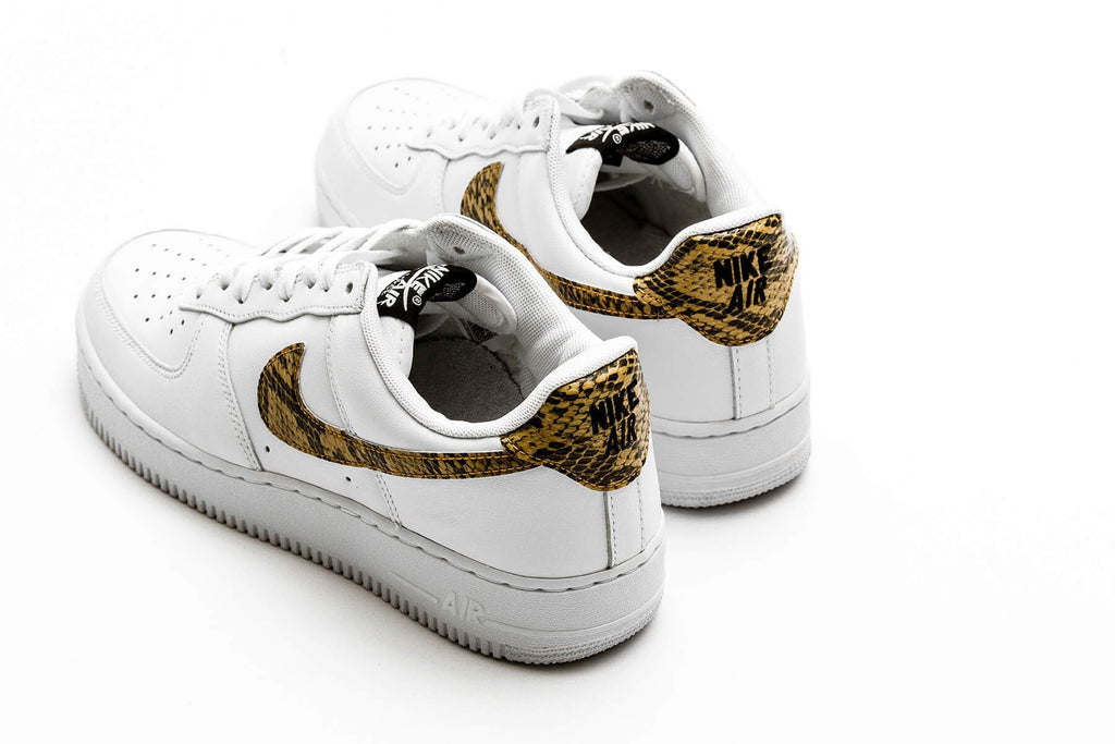 Air Force 1 Low Retro PRM QS Ivory Snake White Elemental Gold Dark Hazel