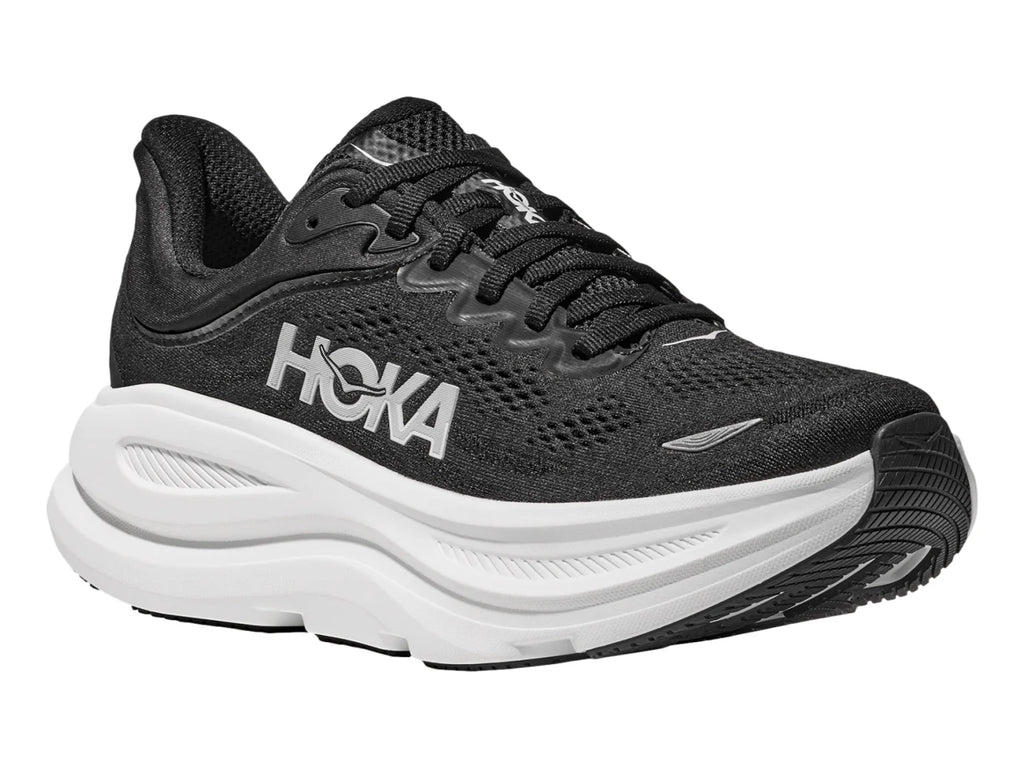 Tenis HOKA Bondi 9 Negro con Blanco para Hombre