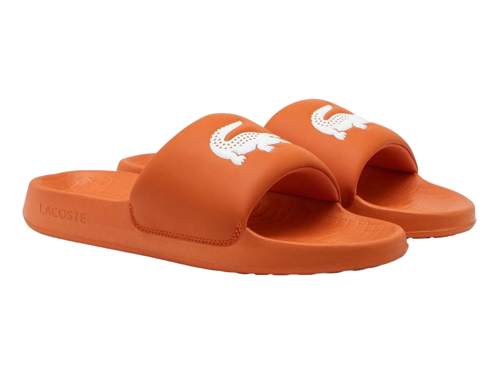 Sandalias Lacoste Serve Slide 10 Naranja para Hombre