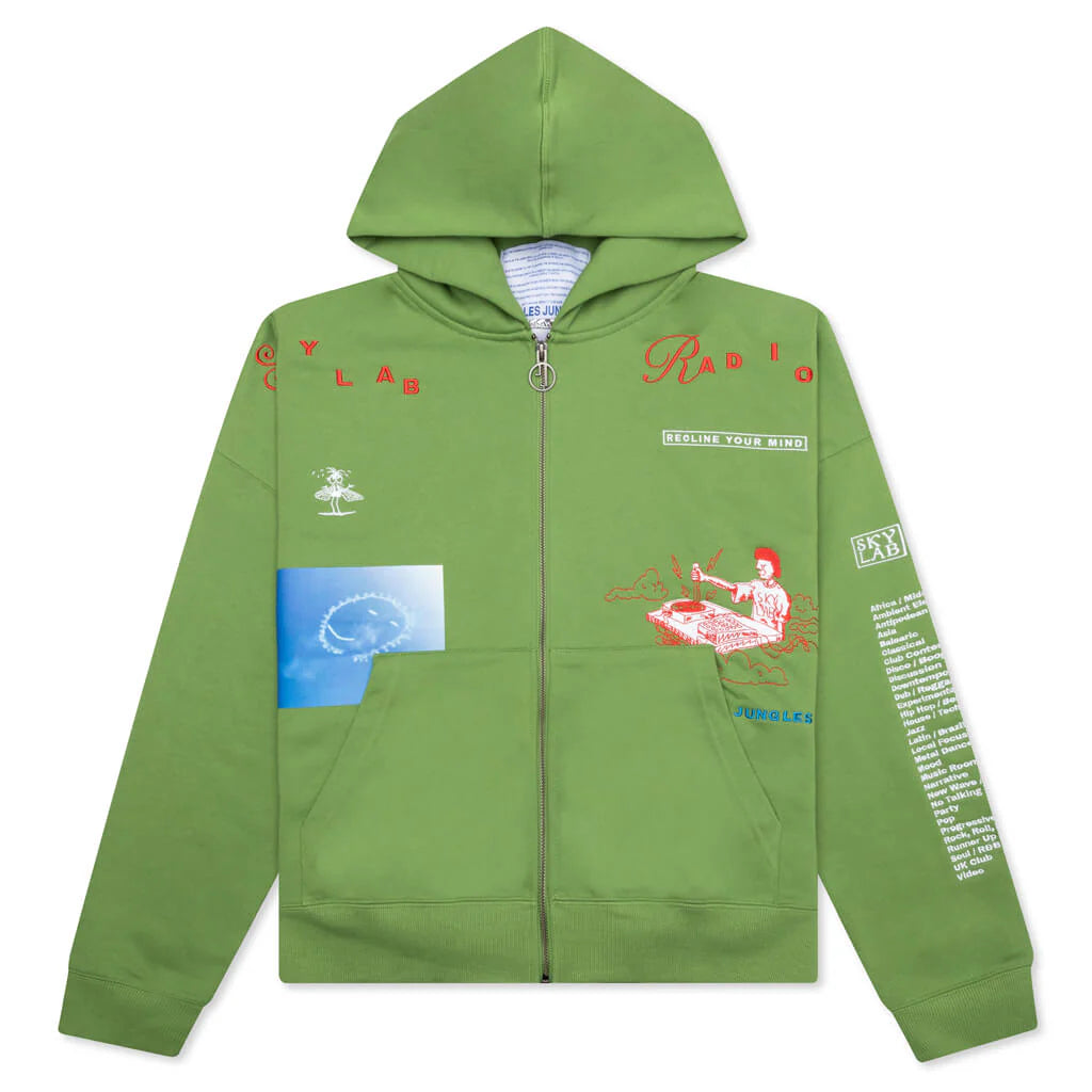 Skylab Radio Hoodie Green