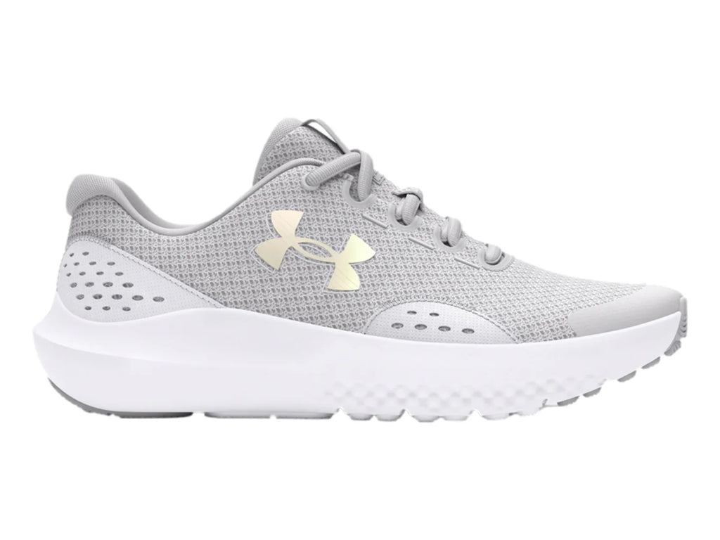 Tenis Under Armour Surge 4 Gris para Niña