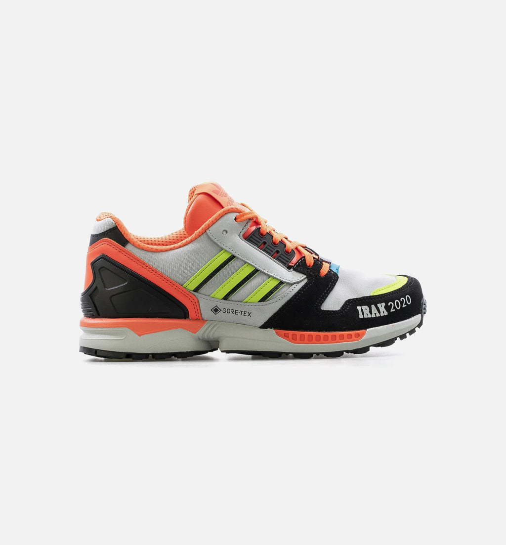 ZX 8000 Irak Mens Lifestyle Shoe Grey Black Green Orange
