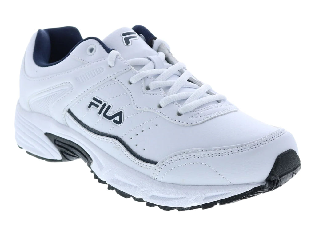 Tenis FILA Memory Sportland Blanco y Azul para Hombre