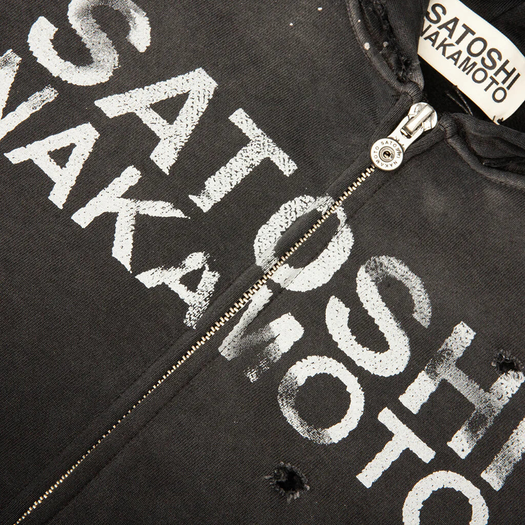 Luke Fleece Hoodie Black