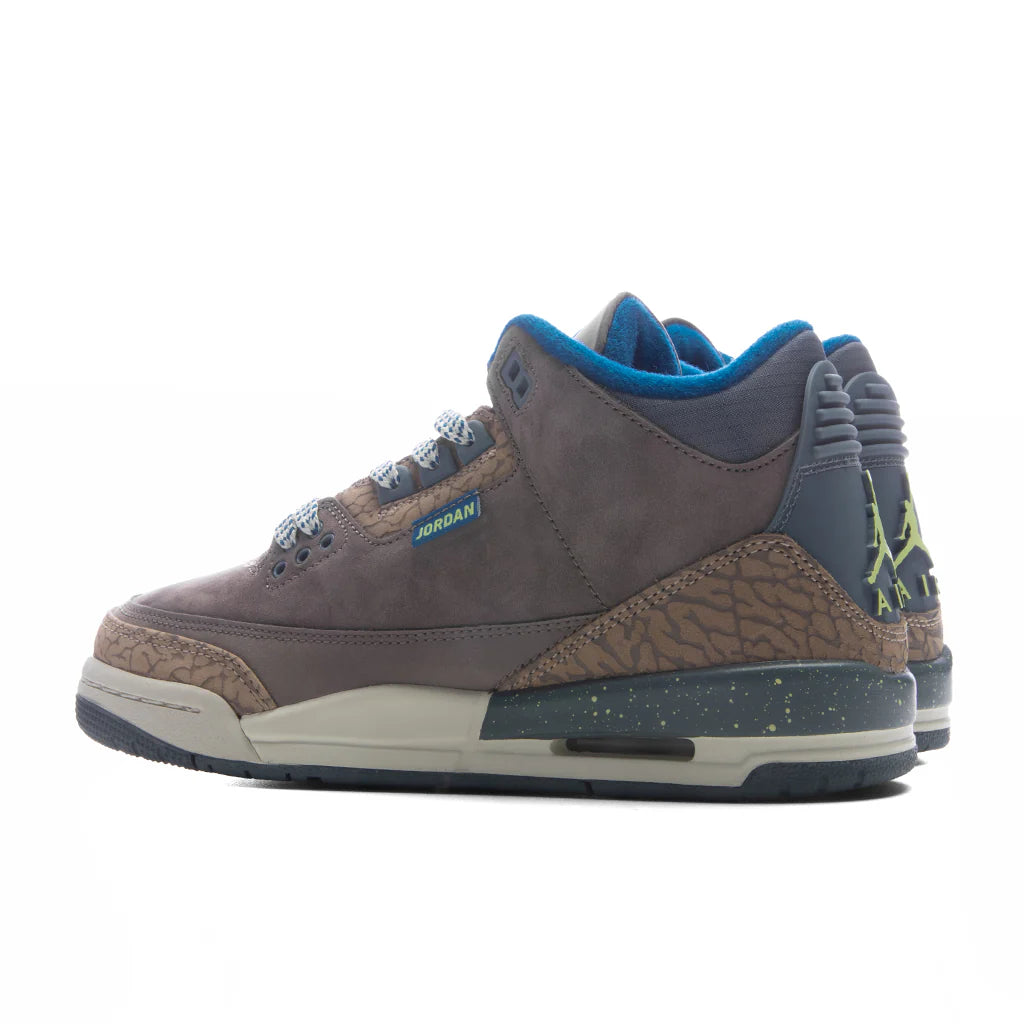 Air Jordan 3 Retro We Outside GS Olive Grey Green Abyss Khaki