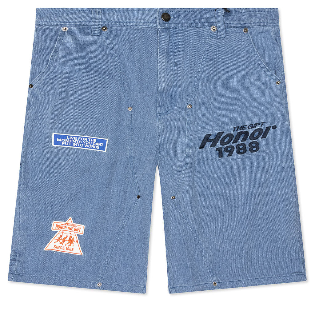 Twill Carpenter Short Blue