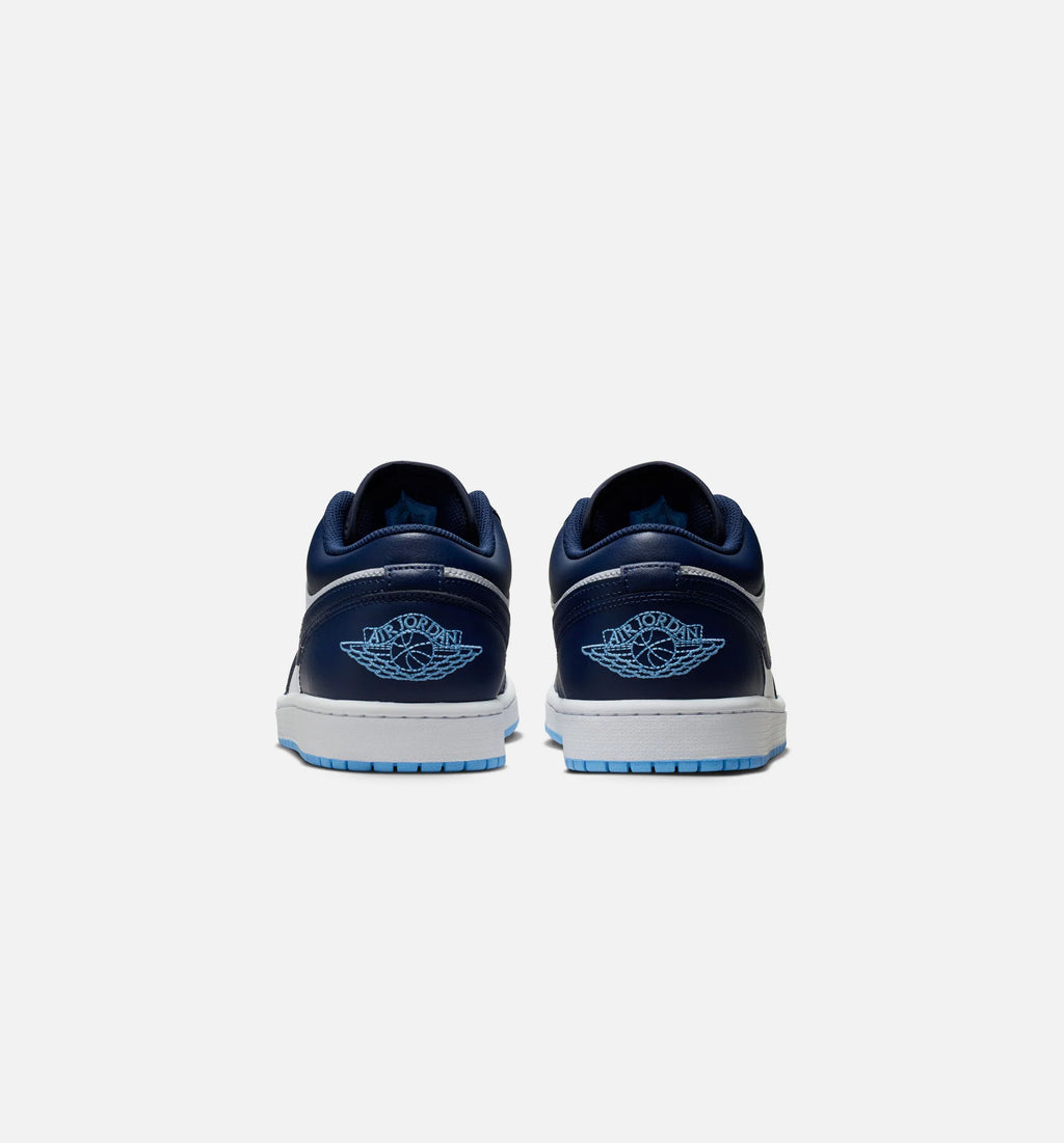 Air Jordan 1 Low Mens Lifestyle Shoe Midnight Navy University Blue White