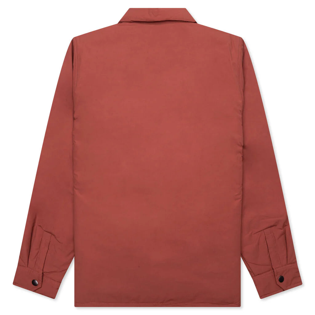 Padded Tech Over Shirt Brick