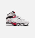 Air Jordan 8 Retro White And True Red Grade School Lifestyle Shoe White True Red Black
