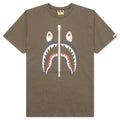 Shark Tee Brown