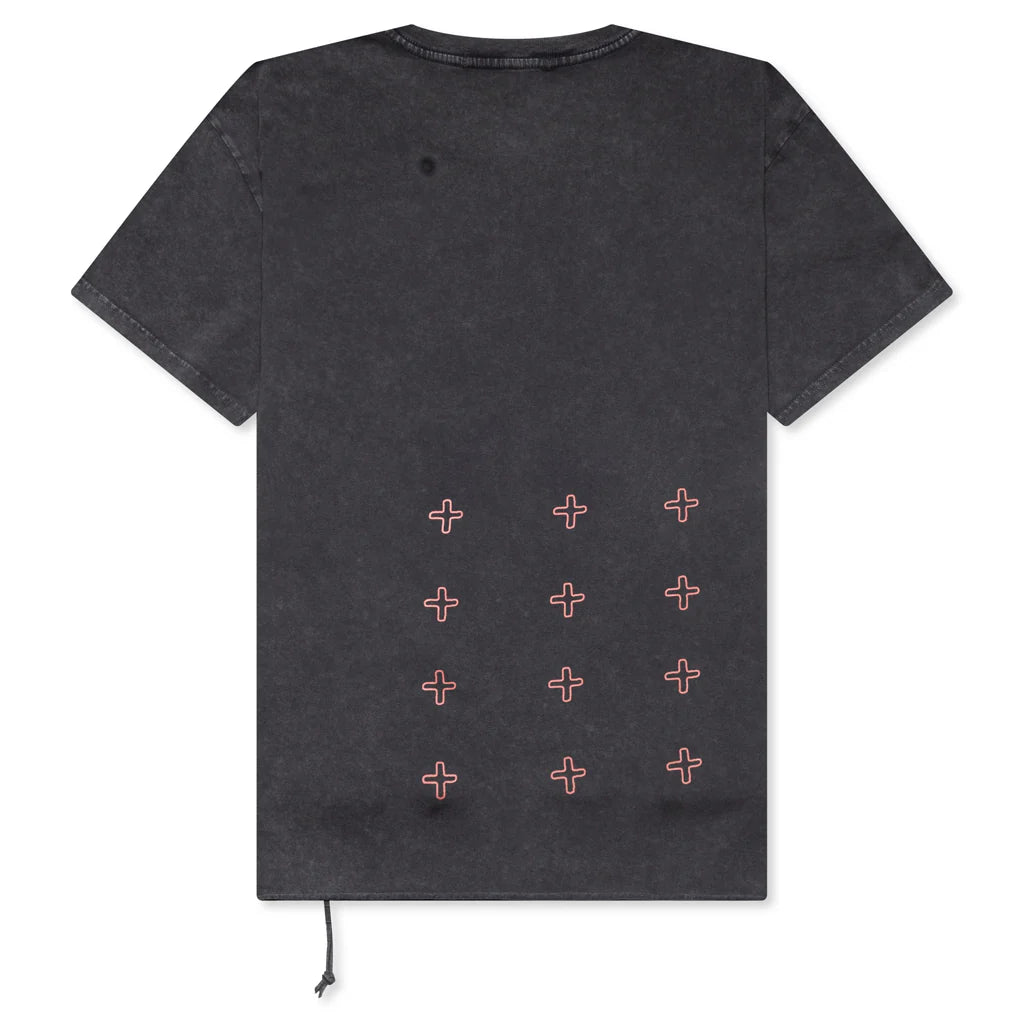 Super Juice Biggie S S Tee Sun Fade Black