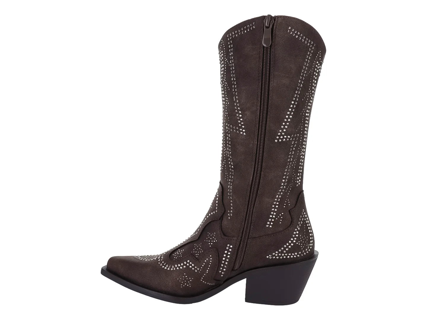 Botas Vaqueras Roze Marrón para Mujer