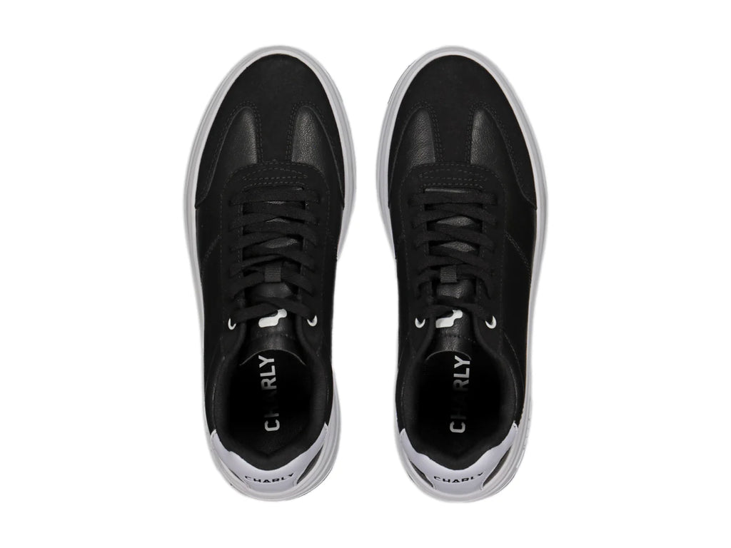 Tenis Charly Negro con Blanco para Hombre