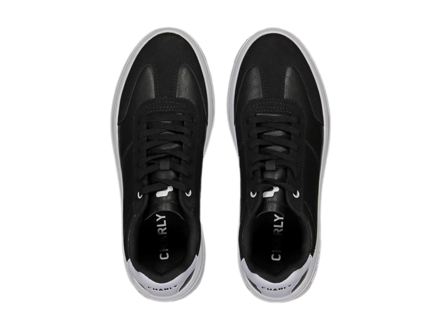 Tenis Charly Negro con Blanco para Hombre