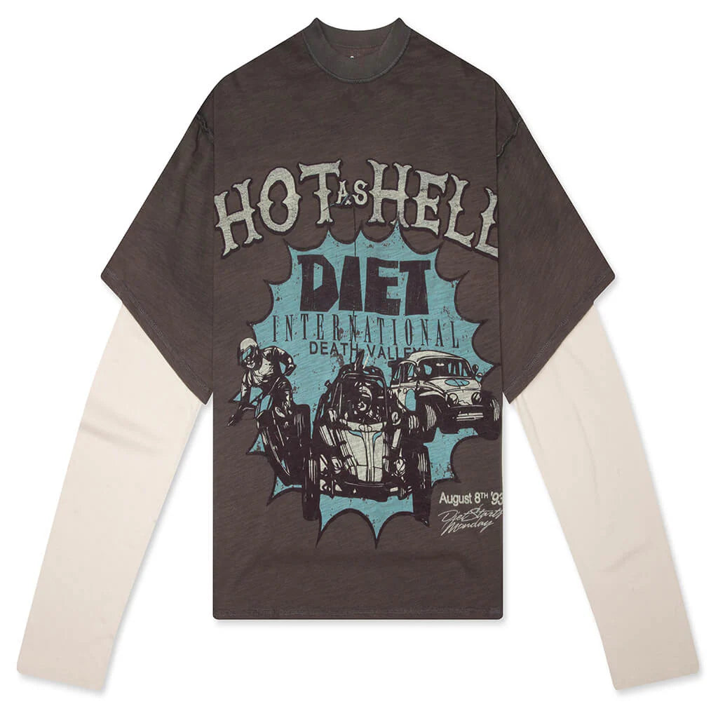 Hot as Hell Tee Vintage Black