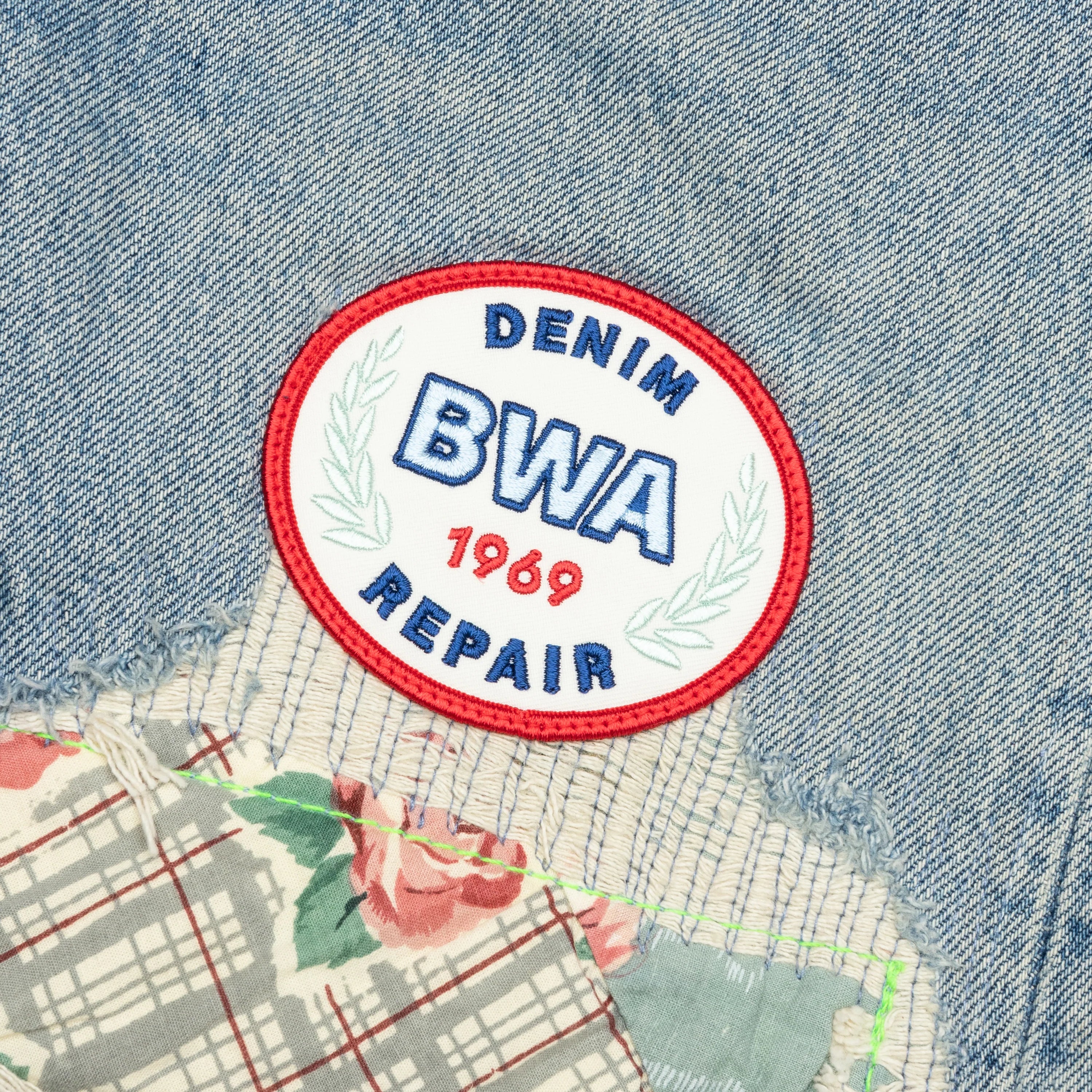 Denim Repair Pants Indigo