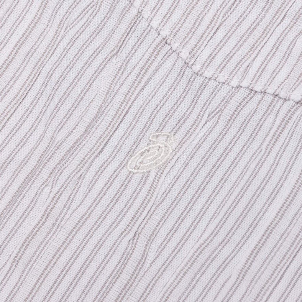 Wavy Striped Shirt Natural