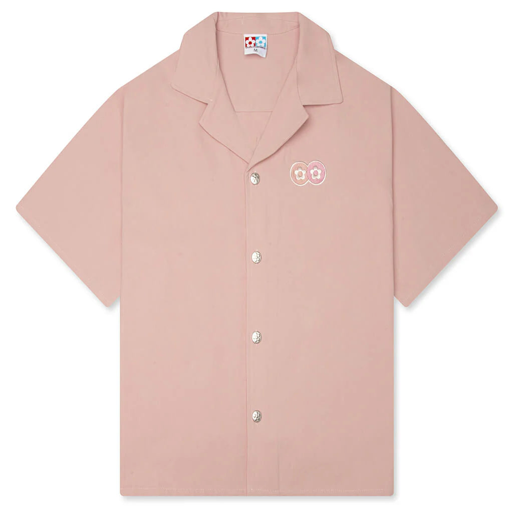Rabbit Work Button Shirt Pink
