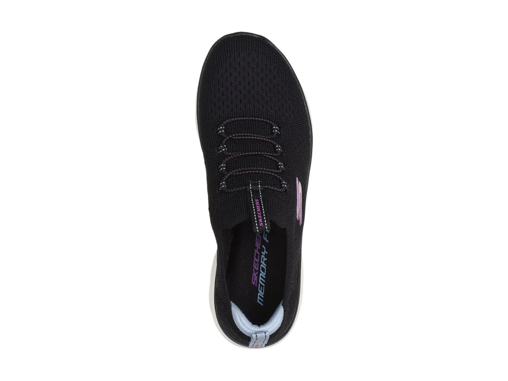 Tenis Skechers Summits Negro Multicolor para Mujer