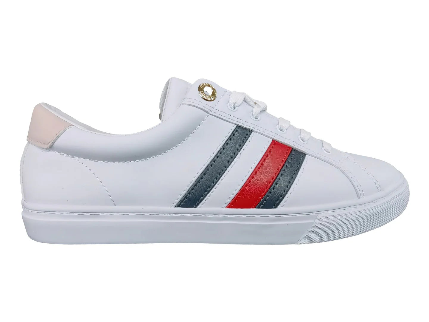 Tenis Tommy Hilfiger Court Stripes Blanco para Mujer