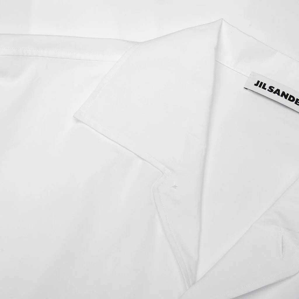 Lightweight Cotton Poplin Shirt Optic White