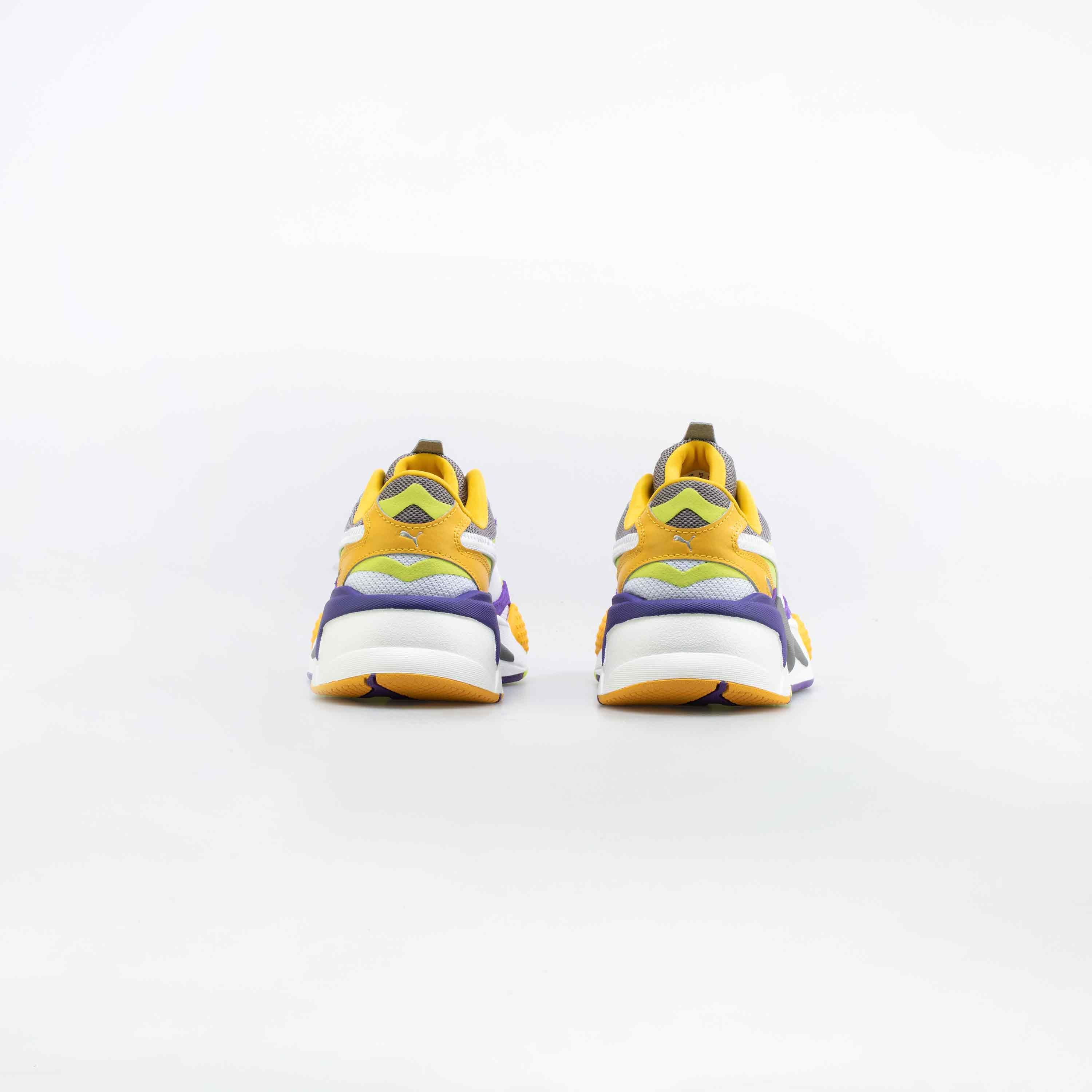 RS X Level Up Mens Running Shoe White Green