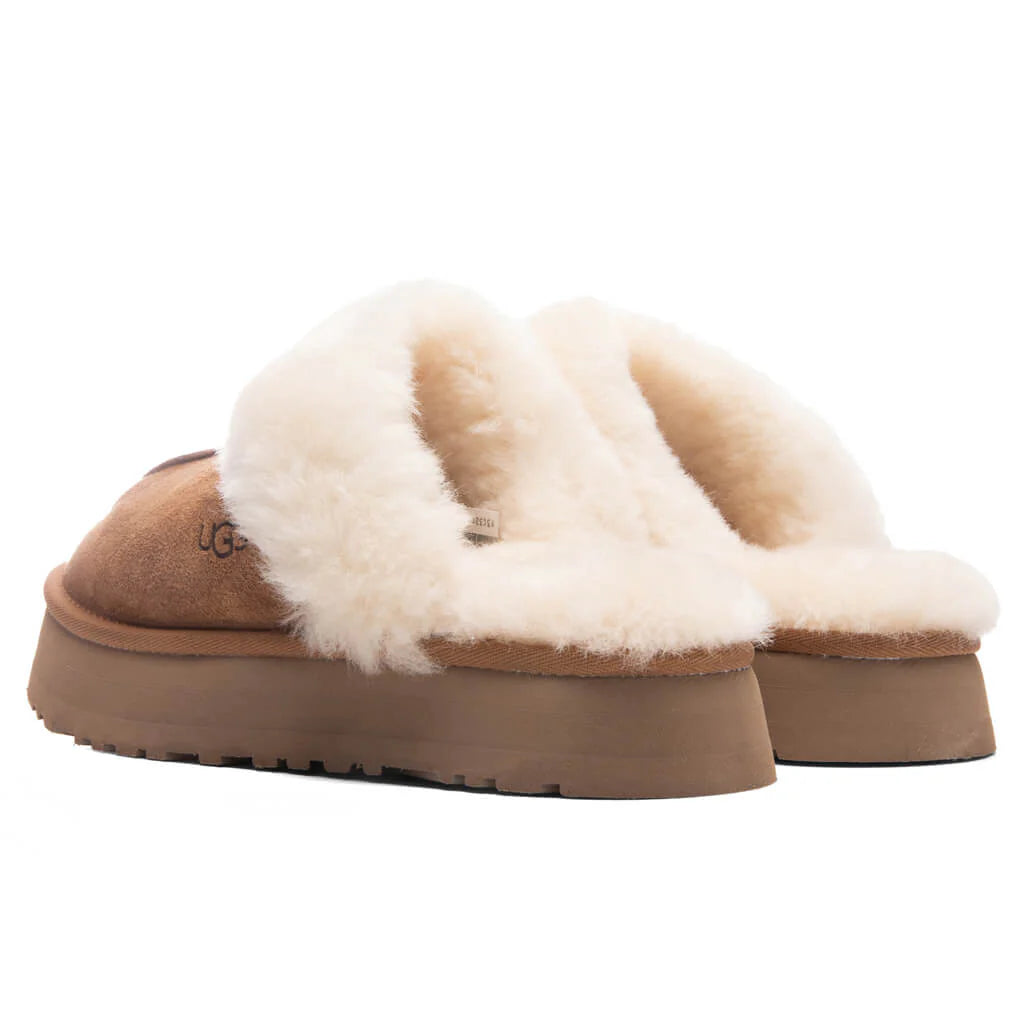 Womens Disquette Slipper Chestnut