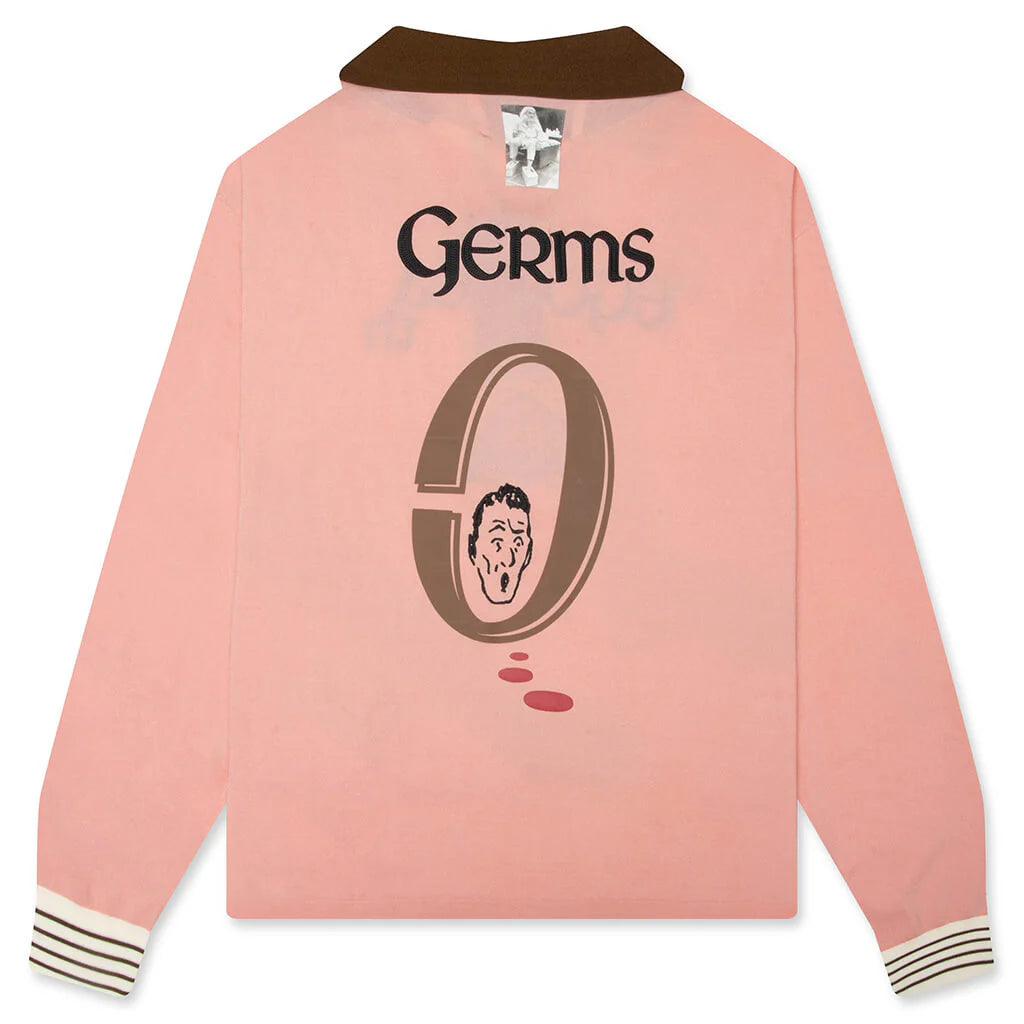 Ego Death Soccer Polo Jersey Pink