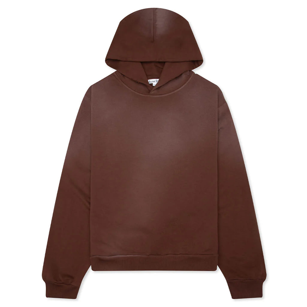 Logo Hooded Sweater Chocolate Brown