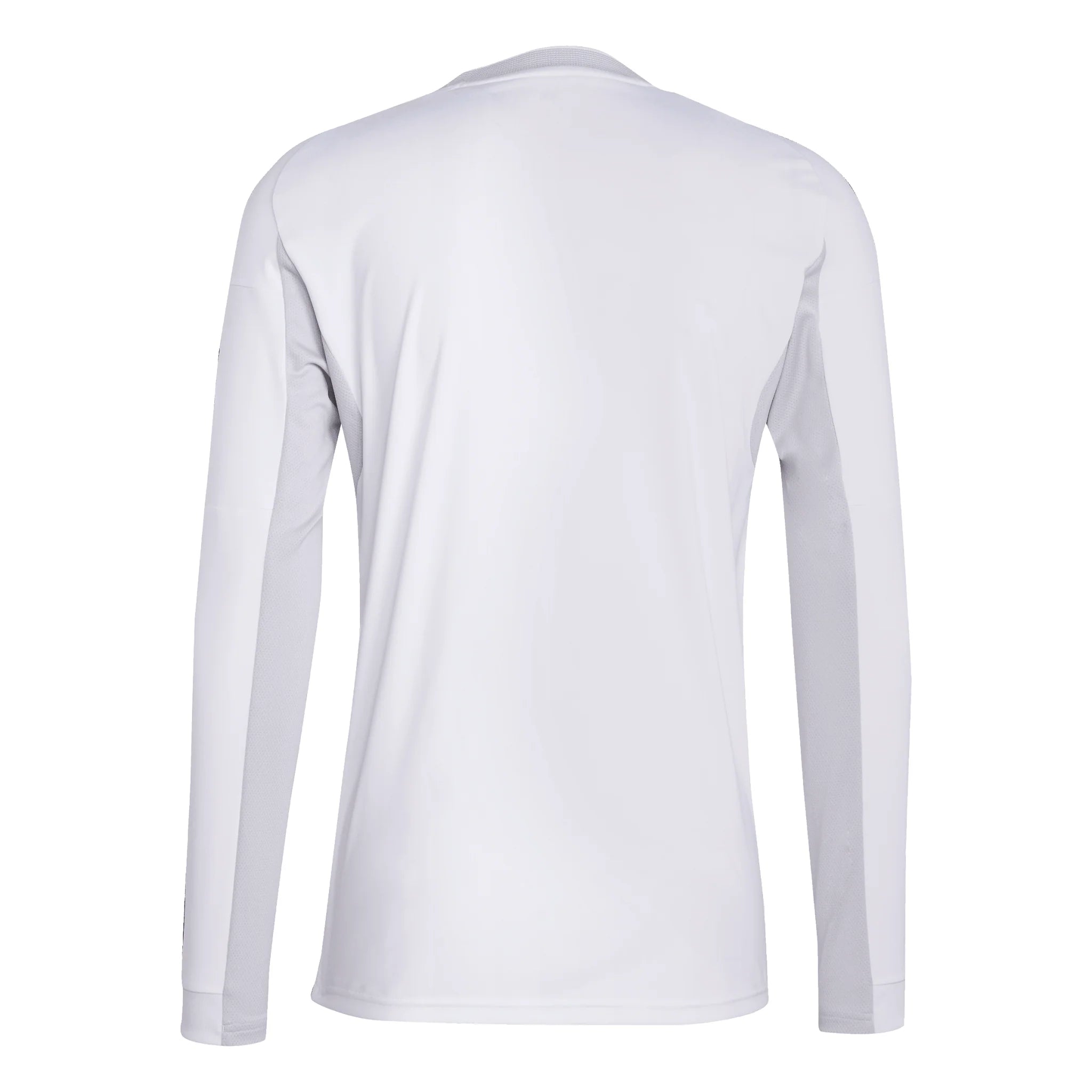 adidas Real Madrid Long Sleeve Mens Home Soccer Jersey 25 26 White