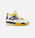 Air Jordan 4 Retro Vivid Sulfur Womens Lifestyle Shoe White Coconut Milk Vivid Sulfur