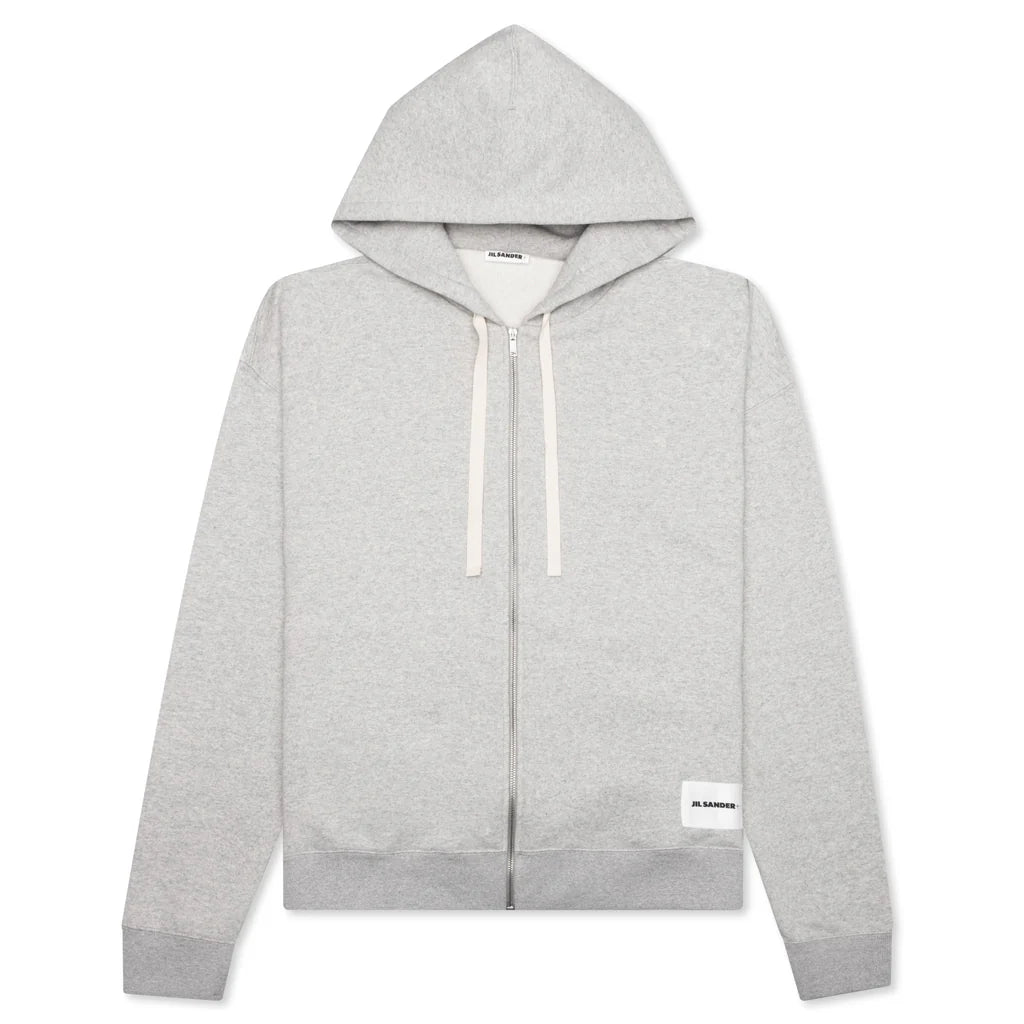 Logo Patch Zip Up Jacket Powder Green