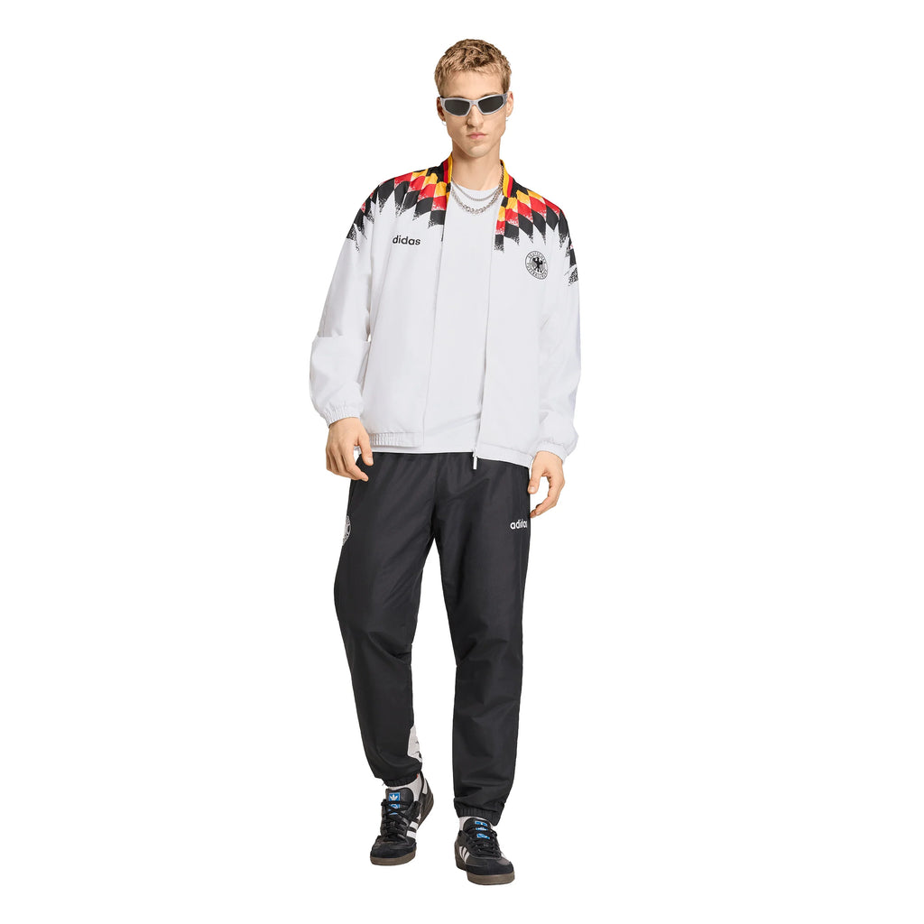 adidas Germany 1994 Mens Soccer Track Top White Black Red