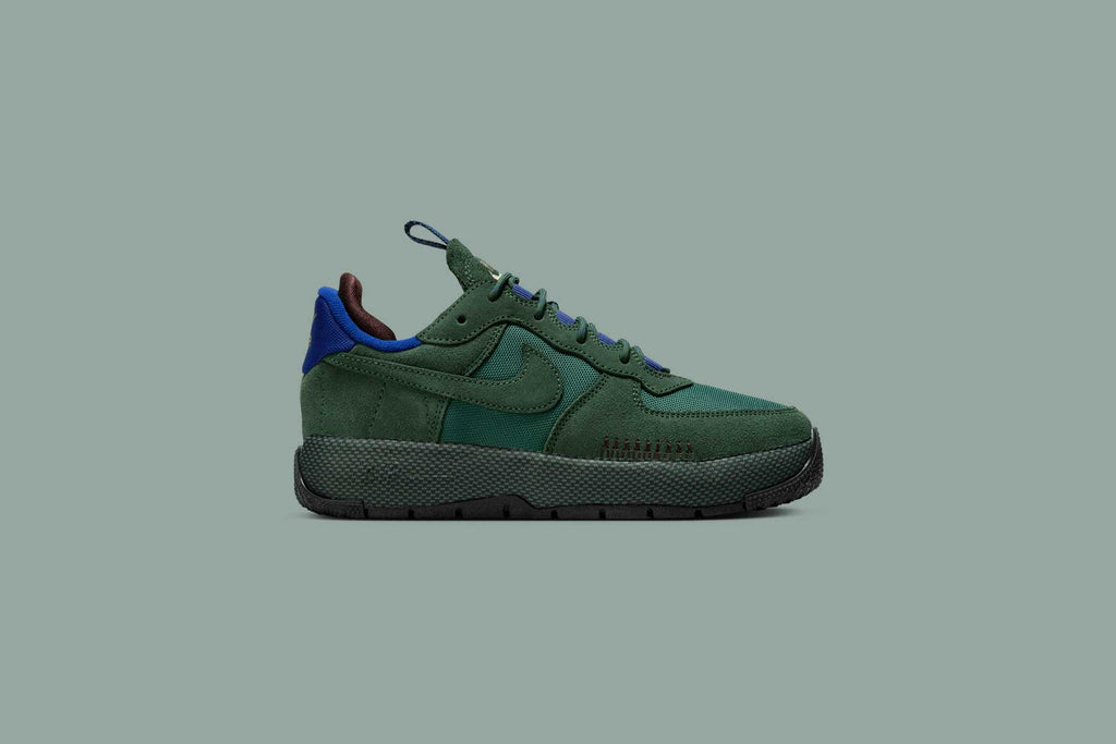 Womens Air Force 1 Wild Fir Fir Earth Deep Royal Blue