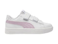 Tenis PUMA Rickie Classic Blanco y Morado para Niña
