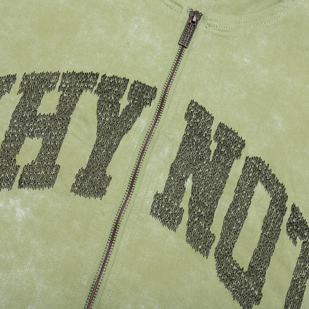 Twill Washed Jacket Green