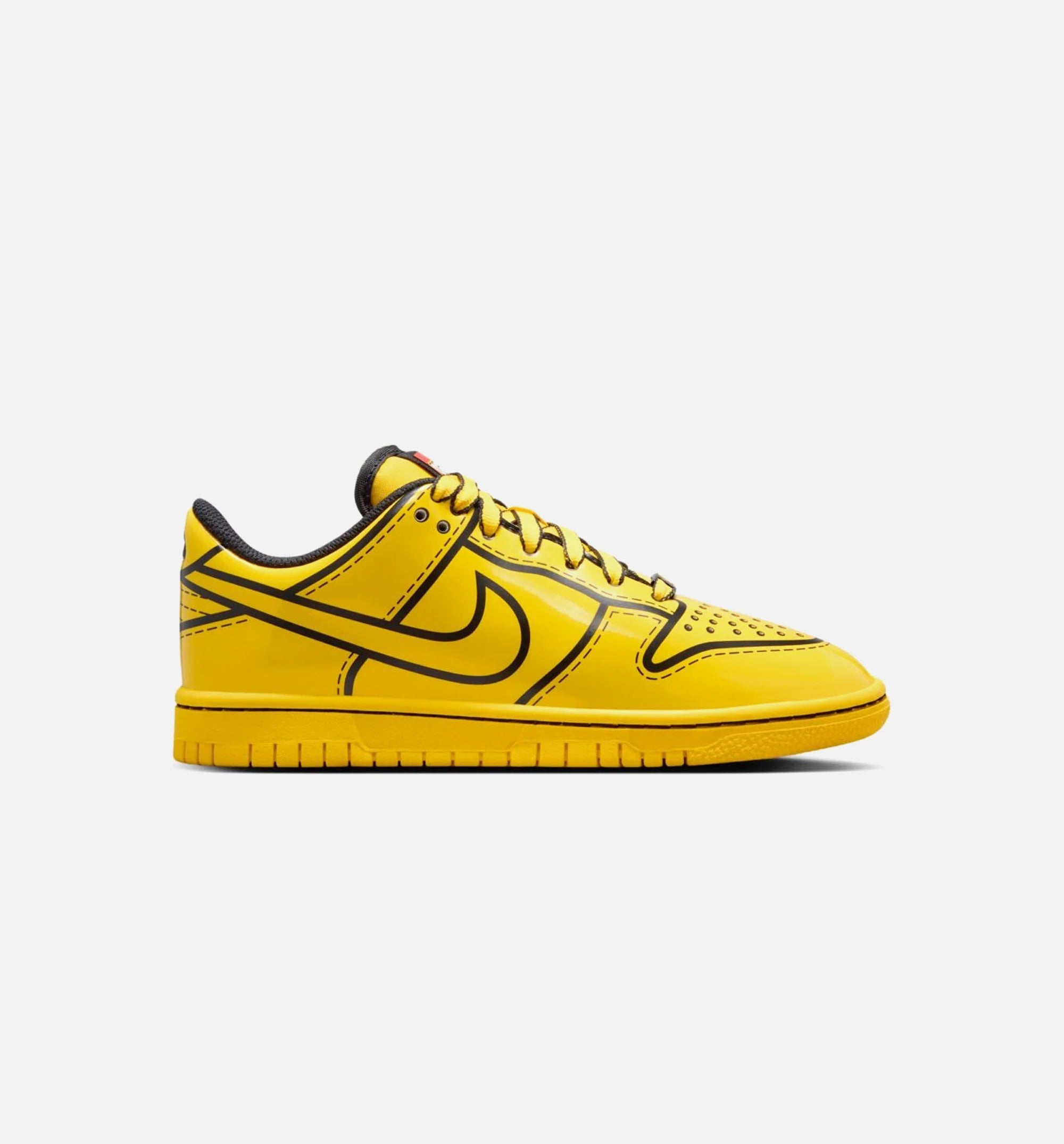 Dunk Low x Lego Grade School Lifestyle Shoe Tour Yellow Black Volt Tour Yellow