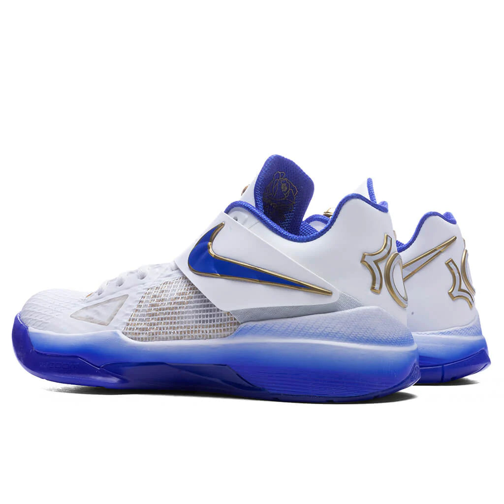 Zoom KD IV Alternate MVP Summit White Hyper Royal Metallic Gold