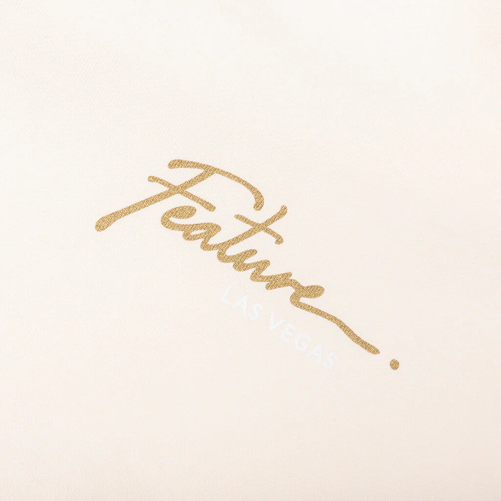 Feature x Wynn Carousel Crewneck Cannoli Cream