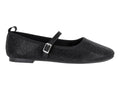 Zapatos Planos Luna Rosa Negro para Mujer