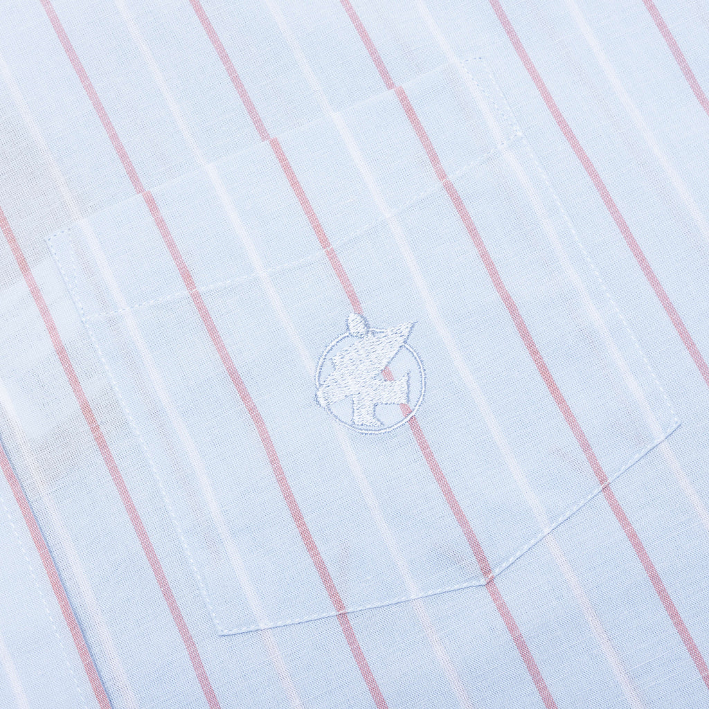 Classic L S Shirt Stripe Light Blue