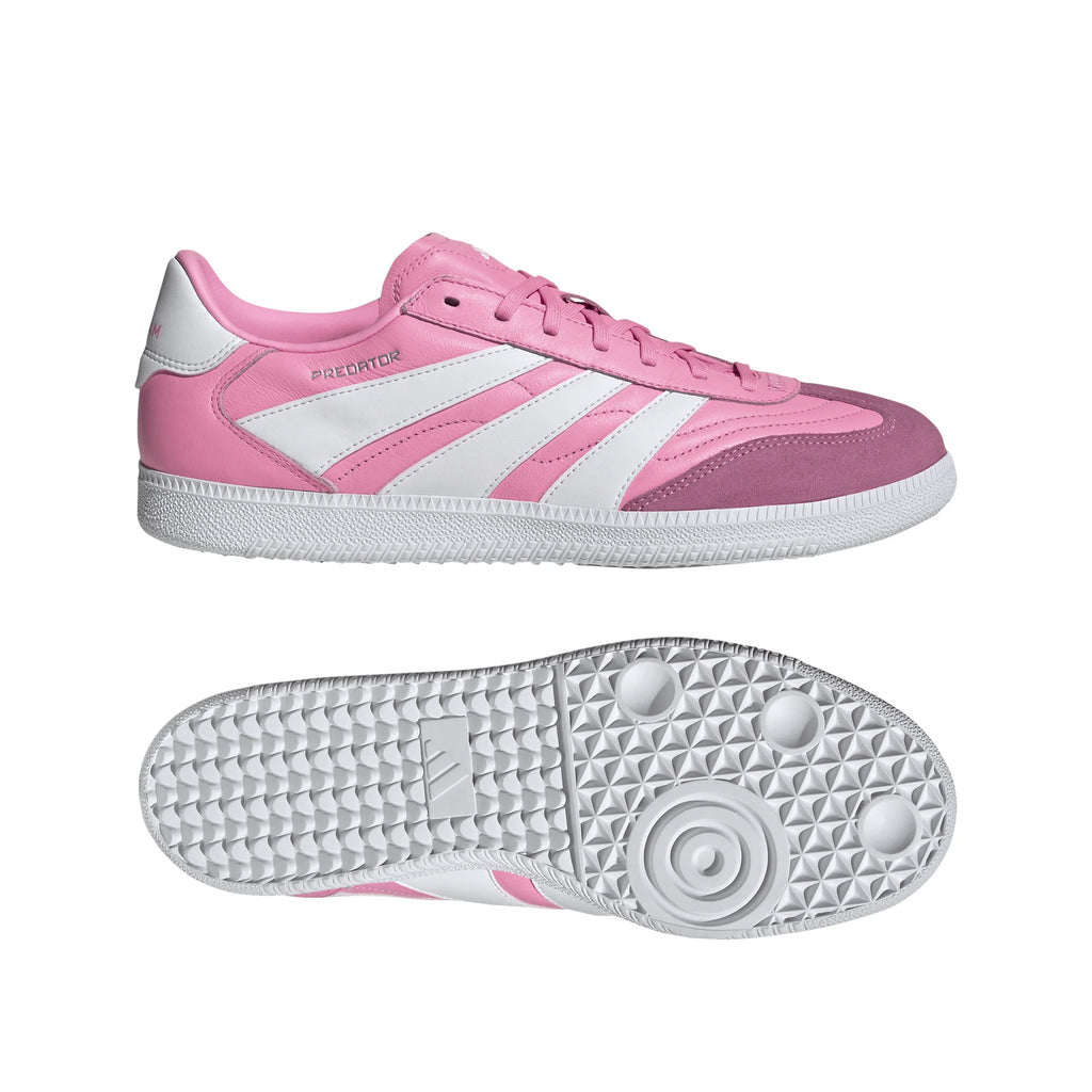 adidas Predator Freestyle IN Mens Soccer Shoes Pink White Black