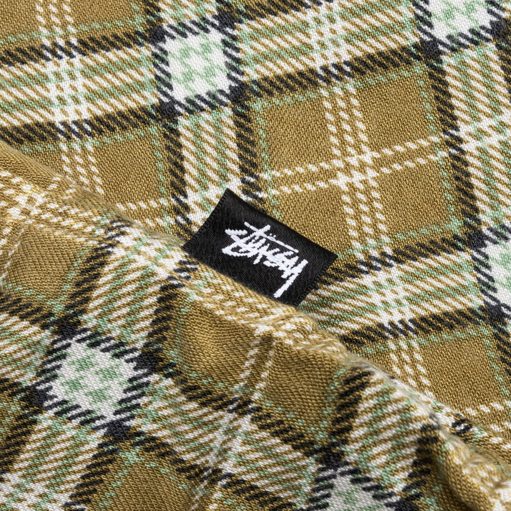Matthew Plaid Shirt Gold