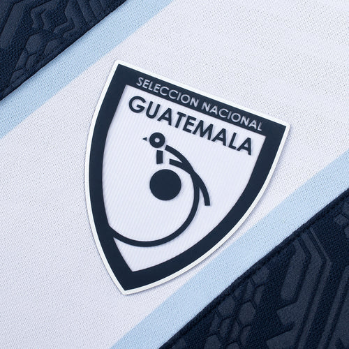 Umbro Guatemala Away Long Sleeve Mens Soccer Jersey 26 Navy