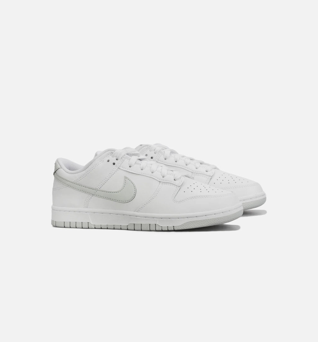 Dunk Low Pure Platinum Mens Lifestyle Shoe White Grey Limit One Per Customer