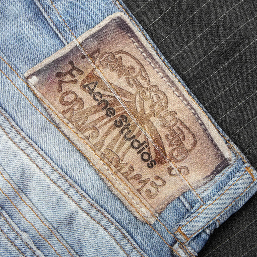 1981 Trompe Loeil Jeans Blue Black
