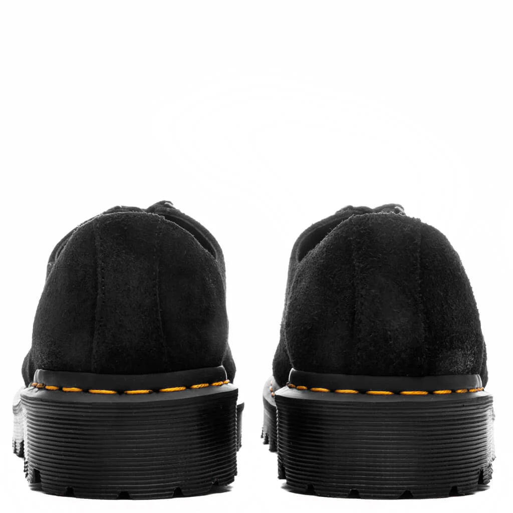 1461 St Hairy Suede Black