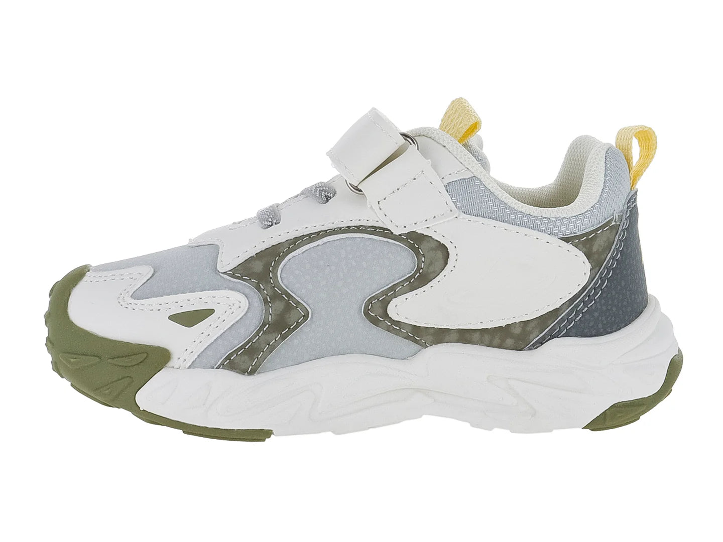 Tenis ATOK Gris y Khaki para Niño
